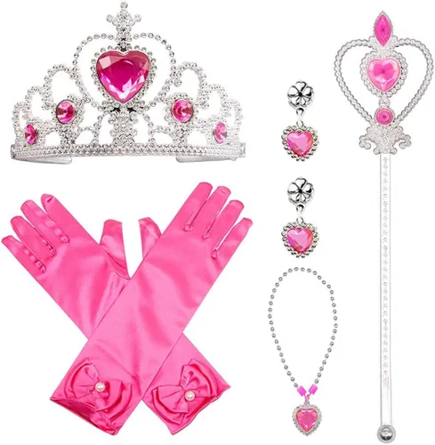 Vista 5 de WSDMHFD Disfraz de princesa para niñas vestido largo de Acción de Gracias Navidad fiesta de cumpleaños cosplay