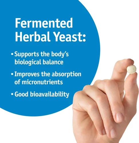 Vista 3 de Bio-Strath Tabletas de levadura nutricional Postbiótico de levadura herbaria fermentada Apoyo a la salud prebiótica e intestinal Bienestar