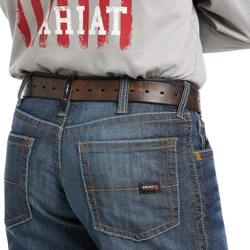 Vista 8 de ARIAT Mens Flame Resistant M4 Low Rise Basic Boot Cut Jean