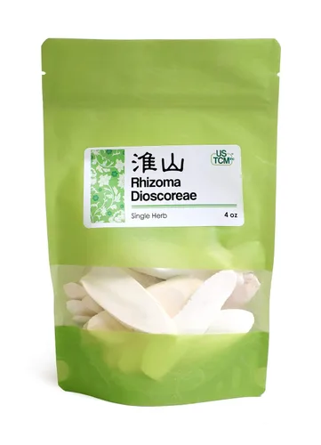 NUEVO EMBALAJE Rhizoma Dioscoreae Chino Yam Shan Yao Rebanada Seca 4 Oz.