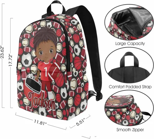 Vista 222 de Texto personalizado Elefante desgaste gafas mochila mochila mochila casual Daypack bolsa para mamá niñas, color86-4, Mochilas Daypack
