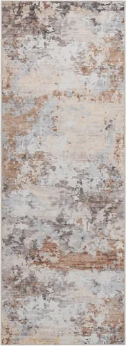 Vista 10 de Gertmenian - Tapete bohemio decorativo para interior, antideslizante, muy resistente para zonas de alto tránsito en habitación, sala de estar, Azul