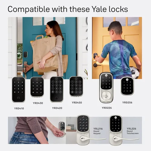Vista 6 de Módulo inteligente Wi-Fi de Yale para cerraduras electrónicas digitales o manijas Yale Assure, R-AYR-MOD-WF1-USA