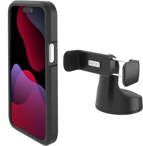 Vista 8 de Kenu Airbase - Soporte magnético para salpicadero y parabrisas de automóvil, soporte magnético para teléfono celular con pivote de 360 grados