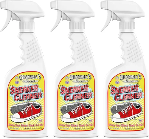 Vista 11 de Limpiador de tenis de Grandma's Secret - para goma, lona, cuero, aerosol removedor de manchas elimina la suciedad, mugre, hierba - Limpiador