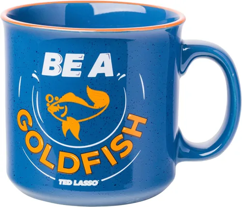 Vista 10 de Silver Buffalo - Taza de cerámica esculpida en 3D con forma de balón de fútbol de Ted Lasso Believe, 20 onzas Balón de fútbol Believe de 20 onzas