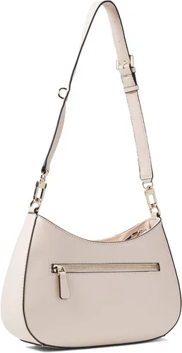 Vista 2 de GUESS Alexie Top - Bolso de hombro con cremallera, Estampado negro floral