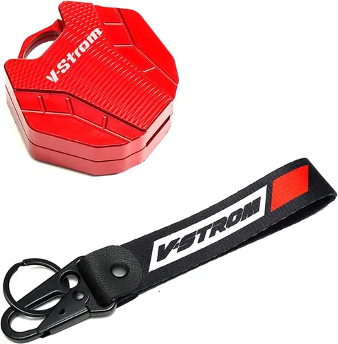 Vista 2 de MOWOK Para Suzuki Vstrom V-Strom 650 1000 1050 1050XT DL650 DL1000 Accesorios motocicleta llavero llavero llavero