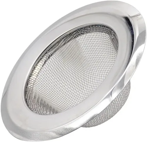 Vista 4 de Atrapapelo de acero inoxidable para bañera, Orificio De Drenaje De Ducha, Trampa De Filtro, Colador De Fregadero De Alambre De Metal, Accesorios De