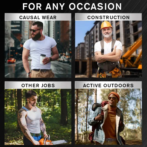 Vista 8 de TECEUM Cinturón táctico – Resistente y de liberación rápida – Militar, Trabajo, Rigger, Duty & Utility Belt para hombre, Hebilla 7 - Verde