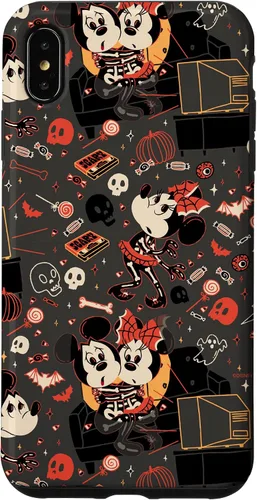 Vista 11 de iPhone 16 Disney Mickey Mouse & Minnie Mouse Scary Sweet Halloween Case