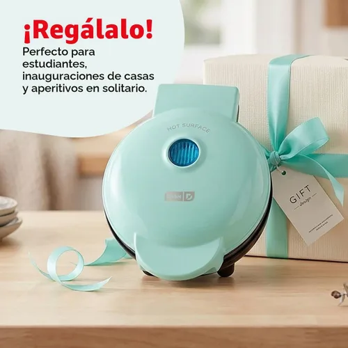 Vista 9 de Dash mini eléctrica grill, Agua (Aqua)