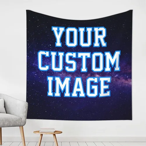 Vista 17 de Tapiz estético personalizado, divertido, para colgar en la pared, imágenes para subir imágenes, fondos personalizados, pancartas y letreros