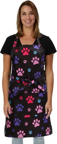Vista 18 de Plum Hill Delantal Impermeable para Aseo de Perros, Vestimenta para Peluquero, Batas para Lavado de Mascotas
