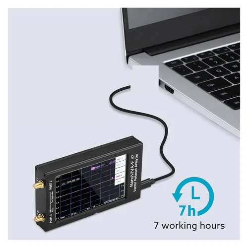 Vista 4 de Network Analyzer, Vector Network Analyzer 4.3-Inch Display Antenna