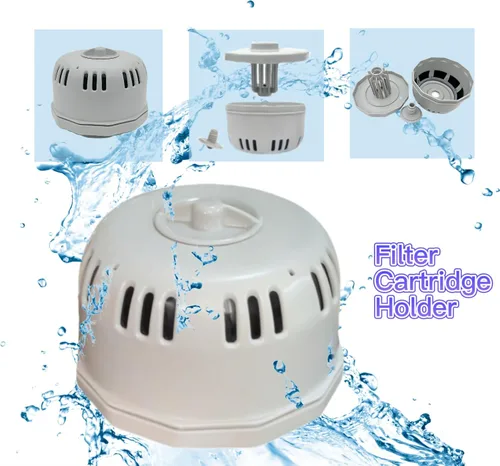 Vista 5 de P6653 P05343 Reemplazo del soporte del cartucho de filtro de bañera de hidromasaje, se adapta al filtro VI, cubierta de la carcasa del filtro de spa