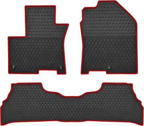 Vista 13 de Alfombrillas de coche personalizadas para Hyundai Sonata 2015 2016 2017 2018 2019/2016-2020 Kia Optima 2015 2016 2020 inodoro, lavables, resistentes