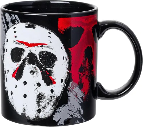 Vista 25 de Silver Buffalo Beetlejuice It's Showtime - Taza de cerámica, 20 onzas