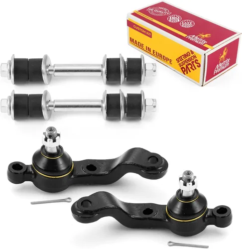 Vista 121 de Metrix Premium Chassis Parts - Juego de 4 piezas de articulación de rótula superior y barra estabilizadora delantera para Ford Ranger RWD 1998-2011