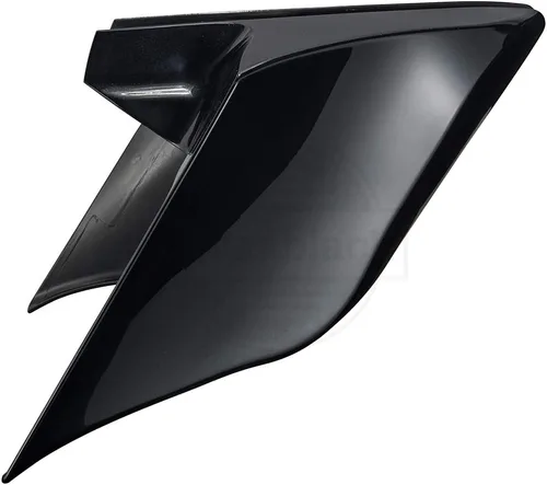 Vista 13 de Cubiertas laterales Harley Big Blue Pearl, cubiertas laterales estiradas, paneles laterales extendidos para Harley Touring 2009, 2010, 2011, 2012