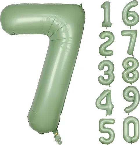 Vista 296 de Globos gigantes de helio de aluminio de 40 pulgadas, color negro, globos digitales grandes del número 0 para decoración de fiesta de cumpleaños