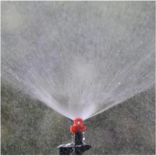 Vista 5 de 20 piezas de boquilla de refracción de jardín rociador de niebla con soporte de riego por goteo, para riego de plantas (tamaño : 90 grados)