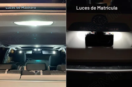 Vista 7 de Xpismii Kit de luz interior LED blanca de 18 piezas 6000K 4Runner de repuesto para Toyota 4Runner 2003 2004 2005 2006 2007 2008 2009, con diagrama