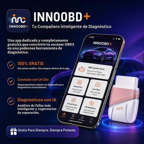 Vista 4 de Panlong Escáner Bluetooth OBD2 para iPhone iOS Android, lector de código ABS SRS del motor, herramienta de diagnóstico OBDII del coche