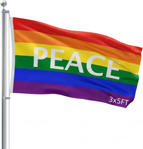 Vista 18 de Bandera para exteriores de SSK de poliéster resistente al clima por ambos lados. Tamaño grande: 3 pies por 5 pies, camuflaje (Army Star (Camo))