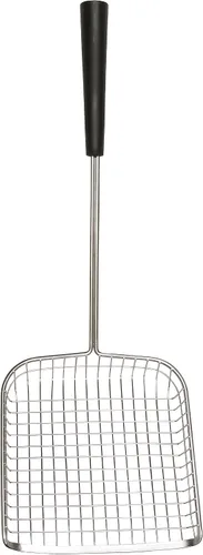 Vista 8 de Sand Dipper Recogedor de Excremento de Gato y Pollo - Resistente Grande de 6" Cuadrado de Acero Inoxidable con Mango Largo para Hogar, Recogedor