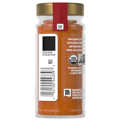 Vista 13 de McCormick Gourmet Pimentón ahumado orgánico, 1.62 onzas