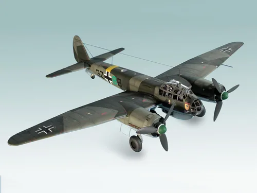 Vista 4 de ICM Models Kit modelo Junkers Ju 88A-4 1/48