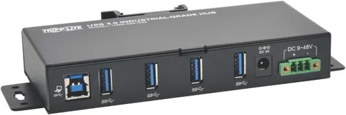 Vista 7 de Eaton Tripp Lite U360-004-SLIM Hub USB 3.0 portátil delgado de 4 puertos con cable integrado