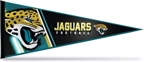 Vista 16 de Rico Industries NFL Football Primary 12" x 30" Felt Wall Décor Pennant - Great for Home/Bed Room/Man Cave Décor