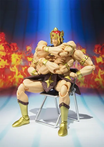 Vista 9 de Bandai S.H. Figuarts Kinnikuman Ashuraman 6.102 in ABS PVC figura de acción pintada