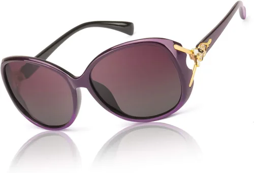 Vista 21 de FIMILU Gafas de sol para mujer, lentes de sol polarizados de gran tamaño, gafas de sol grandes para mujer, protección UV
