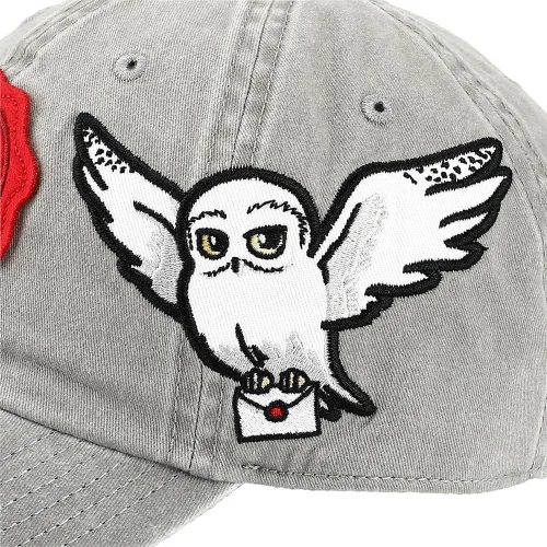Vista 5 de Bioworld Harry Potter 9 34 Patch Dad Hat para hombre