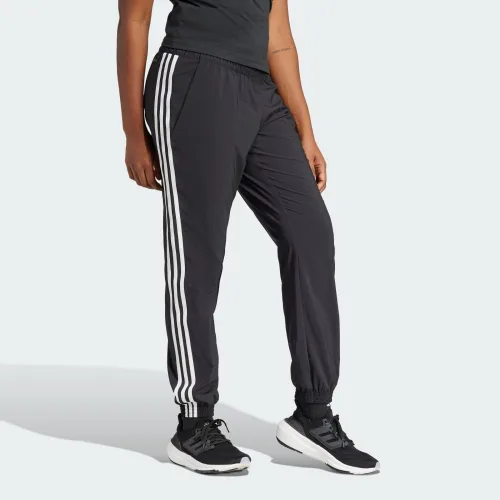 Vista 3 de adidas Women's Trainicons 3-Stripes Woven Joggers