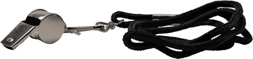 Vista 4 de Sports Whistle with Lanyard Ideal for Coaches, Referees & Officials Available in Plastic or Metal