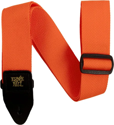Vista 22 de Ernie Ball Polypro - Correa para guitarra acústica, color negro (P05365)