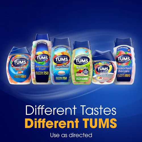 Vista 9 de TUMS Comprimidos antiácidos masticables Chewy Bites - 8