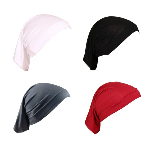 Vista 8 de Tubo de rastas unisex de algodón Spandex 4 embalado, Juego largo, 3 paquetes, Talla única