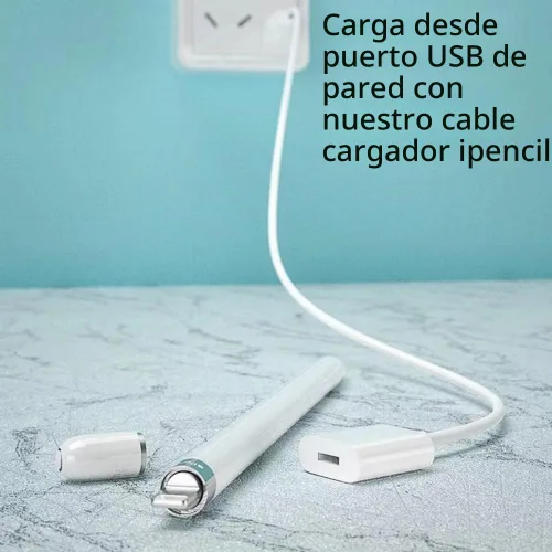 Vista 4 de ForApple - Cargador de bolígrafo (1 unidad, 1 pie) para Apple Pencil de 1ª