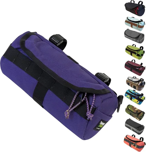 Vista 13 de Bolsa para manillar (Bikeday Cake) Capacidad de 2 litros Amplia bolsa para bicicleta con 2 correas de hebilla extra largas y 1 correa de gancho
