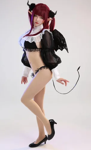 Vista 2 de Cosplay.fm Disfraz de anime para mujer, disfraz de diablo con alas de cola para la cabeza