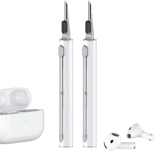 Vista 8 de Kit de limpieza Inesore para Airpods Pro Serie 3 2 1, herramienta de pluma de limpieza multifunción para auriculares, altavoces de iPhone