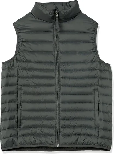 Vista 9 de Tienda Essentials - Chaleco para hombre acolchado, ligero y resistente al agua, incluye bolsa para empacarlo