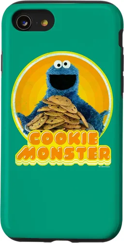 Vista 13 de Funda termoadhesiva para iPhone 14 Sesame Street Cookie Monster