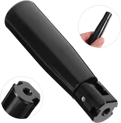 Vista 4 de Mango plegable giratorio para máquinas de torno, agarre de manivela con diseño giratorio, almacenamiento compacto compatible con varios modelos