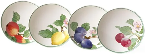 Vista 4 de Villeroy & Boch French Garden Fleurence - Cuenco para pasta, porcelana premium, fabricado en Alemania, 9.25 pulgadas/37 onzas, blanco